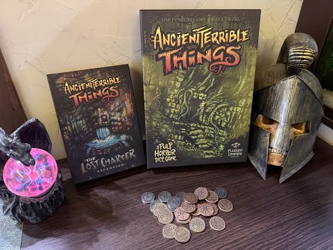 Видео: Ancient Terrible Things обзор карт встреч