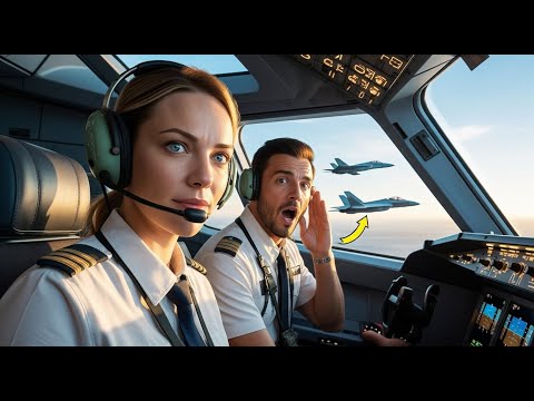 Видео: ✈️ Она была всего лишь гражданским пилотом — пока F-35 не раскрыли, кто она на самом деле… 🌌🔥