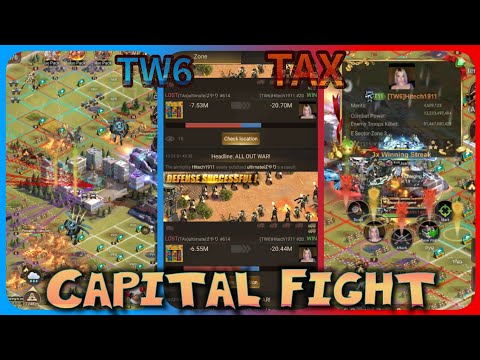 Видео: 🔥 Capital Fight 🔥 TW6 против TAX ⭐ Crazy Attacks ::: Last Shelter Survival #24EGaming