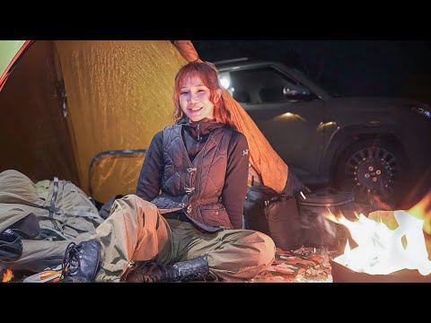 Видео: Долгожданный осенний кемпинг и треккинг в шахтах / одиночный кемпинг