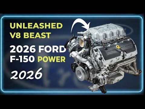 Видео: Ford представляет ЗВЕРСКИЙ двигатель V8 для F-150 2026 года!