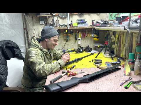 Видео: Хатсан 90 нет фиксации при взводе.