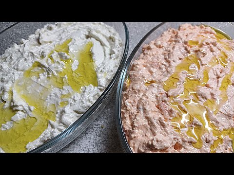 Видео: Тирокафтери или Хтипити / Очень вкусная Греческая закуска / Греческая кухня / Просто и вкусно 😋