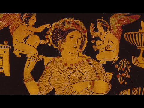 Видео: Греческий женский костюм. Изящные одежды бессмертных богинь