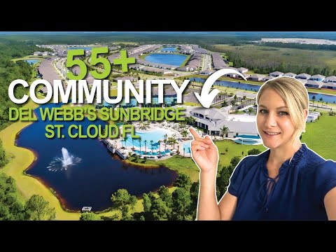 Видео: Сообщество Del Webb's Sunbridge для людей старше 55 лет в Центральной Флориде | Активное сообщест...