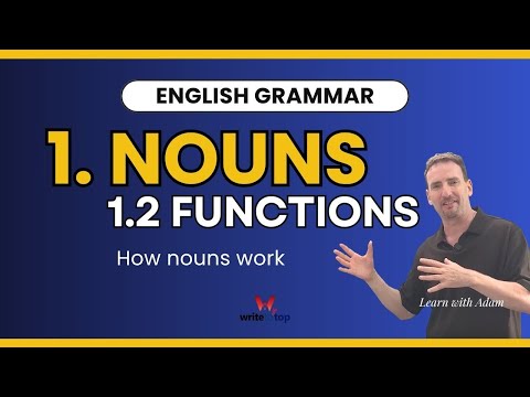 Видео: Курс английской грамматики: функции существительных