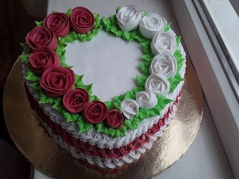 Видео: Тортик на День влюблённых