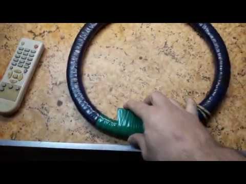 Видео: Размагничивание кинескопа магнитной петлёй.