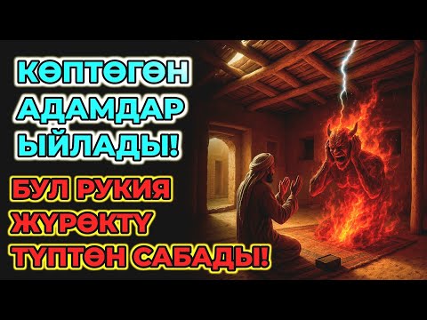Видео: БУЛАРДЫ ЖӨН ЭЛЕ КӨРҮНБӨГҮЛӨ! ЖИН, СЫЙКЫР ЖАНА ГУНА-ГУНА АЙЛАНАҢЫЗДА! БУЛ РУКИЯ БАРЫН АЧЫП БЕРЕТ!