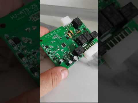 Видео: АВР Fubag Bs 11500 и контроллер HJ-ATS-ZS V1.0