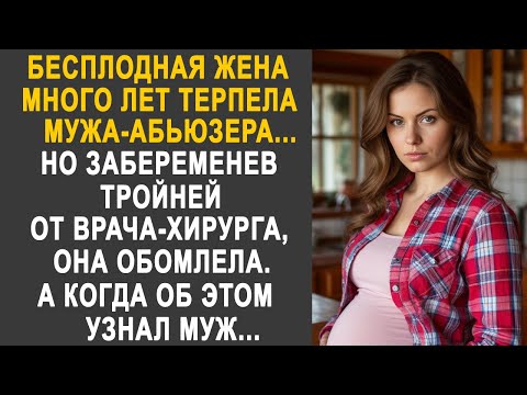 Видео: Бесплодная жена обомлела, когда узнала, что у неё будет тройня от любовника. А когда муж узнал...