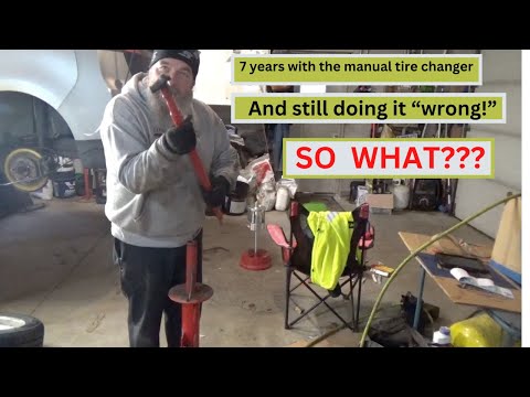 Видео: 7 лет пользуюсь ручным шиномонтажным станком и все еще делаю это «НЕПРАВИЛЬНО!» И ЧТО???