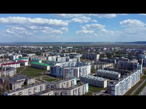 Видео: Салават с высоты птичьего полёта. Весна 2021