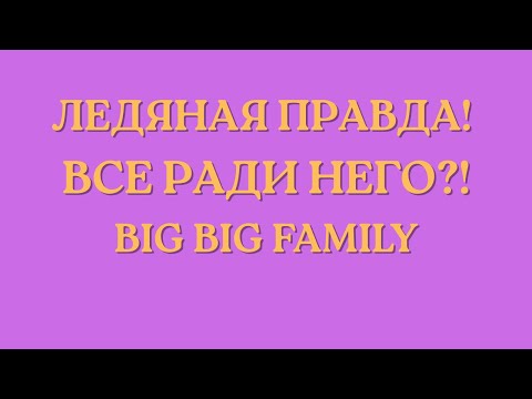 Видео: Big Big Family in the USA \Ледяная правда! \Все ради него?! \Обзор \Разбор \Новости