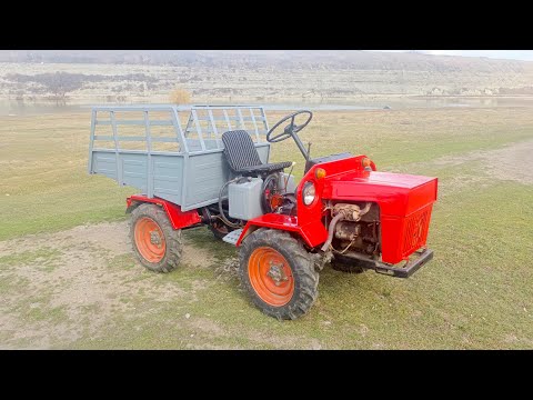 Видео: Мини трактор Прикарпатець. 5ч Результат.