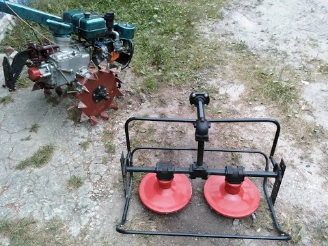 Видео: Мотоблок Мб 90 с роторной косилкой кр 800