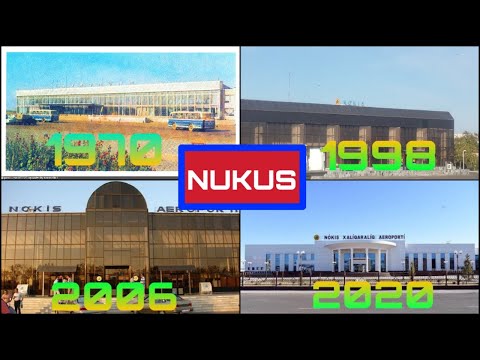 Видео: Эволюция город НУКУС 1960-2020/Нукус каласиндаґы озгерислер