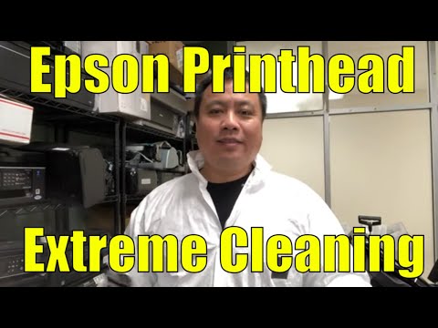 Видео: Подробное руководство по очистке печатающей головки принтера Epson. Часть 1