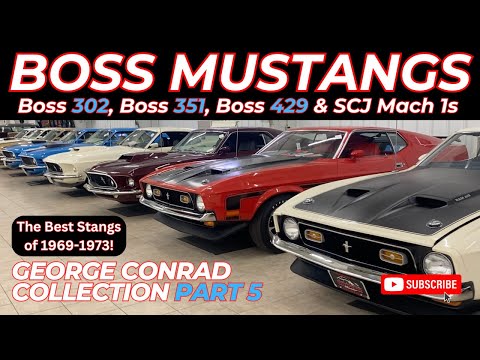 Видео: Boss Mustang: 302, 351, 429 и Mach 1 Super Cobra Jets! Плюс лучшее за 1969–1973 годы.