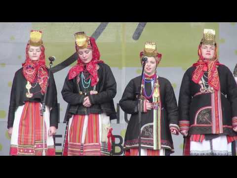 Видео: Фольклорный ансамбль "Воля", Воронеж.  "Счастье есть".