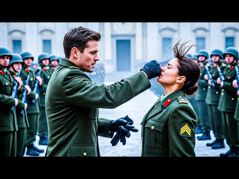 Видео: Он ударил ее во время проверки — через несколько секунд все узнали, что она была тем самым снайпе...