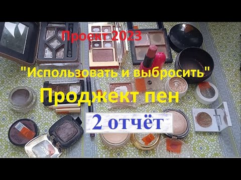 Видео: 2 отчёт Проджект пена (project pan 2023). Использовать и выбросить 2023г. + фото