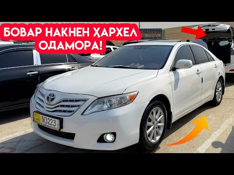 Видео: Авторынок Душанбе!! Цены Kia K5, Toyota Camry, Lexus RX350, Hyundai Sonata, Avante