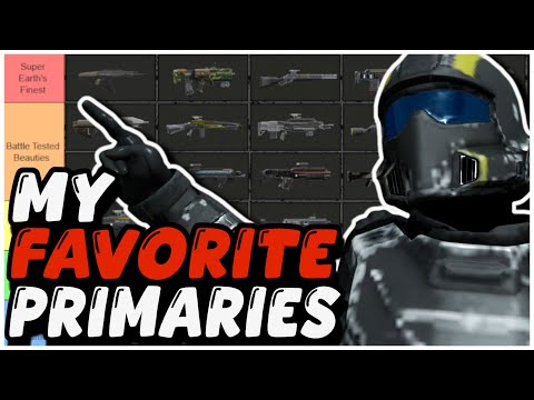 Видео: Мой любимый список основного оружия — Helldivers 2