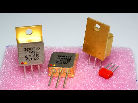 Видео: Зачем столько золота пихали в советские радиодетали?