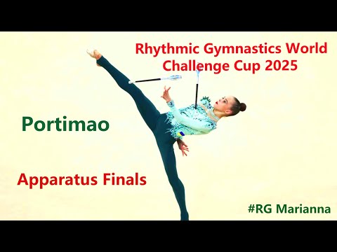 Видео: (ENG) Художня гімнастика Portimao Rhythmic Gymnastics World Challenge Cup 2025 Apparatus Finals