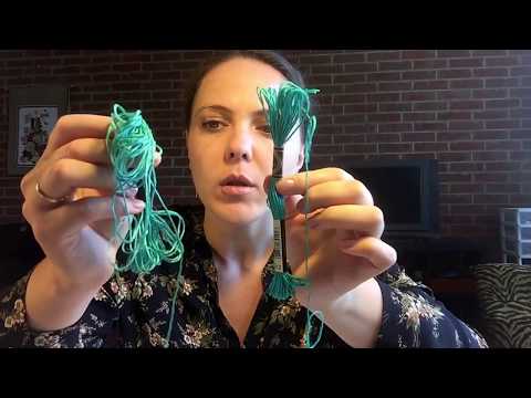 Видео: 132.  Сравнение ниточек Royal broderie, 100% хлопковых, и китайских ниточек СХС.  Подготовка. HAED.