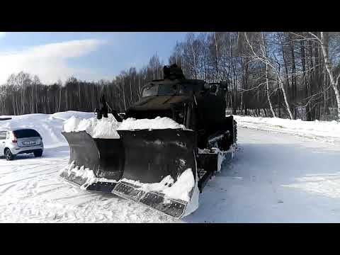 Видео: Завели старый советский путепрокладчик БАТ-М