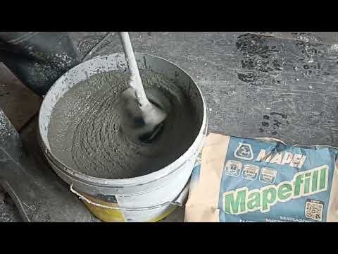 Видео: Подливочный раствор Mapefill