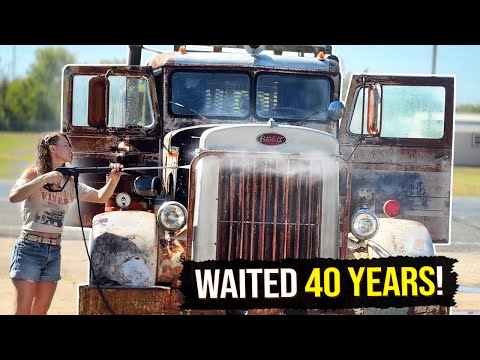 Видео: ПЕРВАЯ МОЙКА нашего ОЧЕНЬ РЕДКОГО Peterbilt 350!