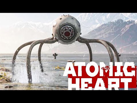 Видео: Atomic Heart: как победить РОСА за 45 секунд с оружия «звёздочка». Боссы на сложности Армагеддон.