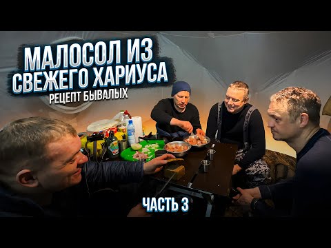 Видео: ТАЕЖНЫЙ ХАРИУС АТАКУЕТ//НАШЛИ СКОПЛЕНИЕ РЫБЫ//МАЛОСОЛ ИЗ СВЕЖЕГО ХАРИУСА//КРУТОЙ КОНКУРС//ЧАСТЬ3