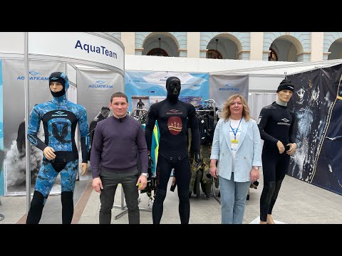 Видео: DiveShow 2023.Новинки от компании Aquateam - Гидрокостюмы Thor и Royalhunt в толщинах 3,5,7,9мм и ..