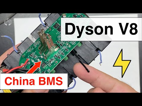 Видео: Dyson V8 China - Почему умирает АКБ