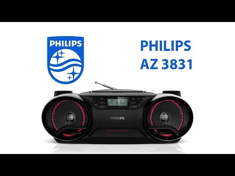 Видео: Обзор магнитолы PHILIPS AZ 3831