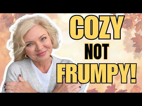 Видео: 7 уютных свитеров, которые НЕ выглядят безвкусно! (Мода среднего возраста)