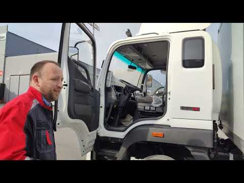 Видео: Изотермический фургон с системой фиксации груза на шасси FOTON EST-M 12тн.