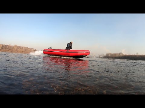 Видео: Азимут Шилка 515, ТОННА!!!!! в лодке 30 км/ч