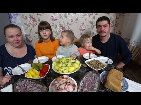 Видео: мукбанг по русски