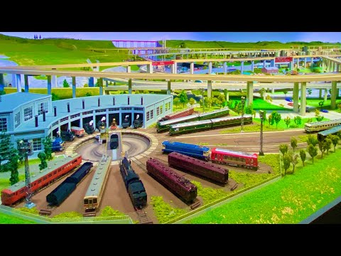 Видео: Музей железных дорог Киото: Магическое ночное приключение