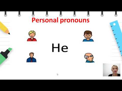 Видео: II одделение - Англиски јазик - Лични заменки : I, you, he, she, it