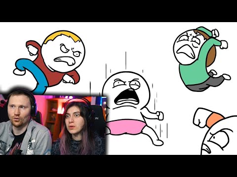 Видео: Мои детские драки (Анимация) | РЕАКЦИЯ на Добряка