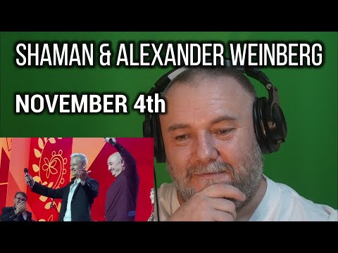 Видео: SHAMAN & ALEXANDER WEINBERG - NOVEMBER 4th | 4 Ноября / Дню народного единства [live] (REACTION)