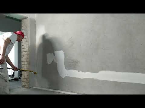 Видео: HYVST SPA-95. Первое нанесение шпаклёвки SEMIN airless Garnissant.