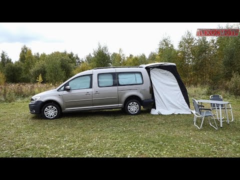 Видео: Volkswagen Caddy Beach - маленький полноприводный домик на колёсах