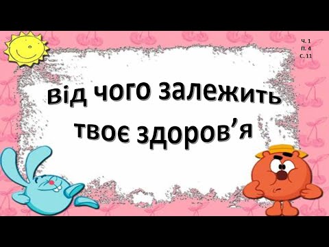 Видео: Від чого залежить твоє здоров'я